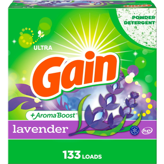 Gain Powder Vaskemiddel Lavendel Duft 133 Belastninger 123 OZ