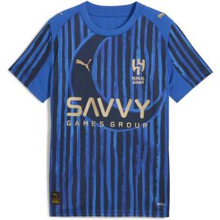 PUMA KIDSUPER x AL-HILAL SFC Jersey Youth, Clothing, Blue Intense/Club Navy, 13-14Y - Club Navy - 13-14Y