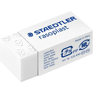 Staedtler Rasoplast viskelæder33X16X13mm