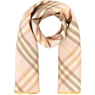 Burberry Burberry Check silk scarf - beige - One Size