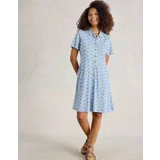 White Stuff White Stuff Blue Ria Jersey Shirt Dress