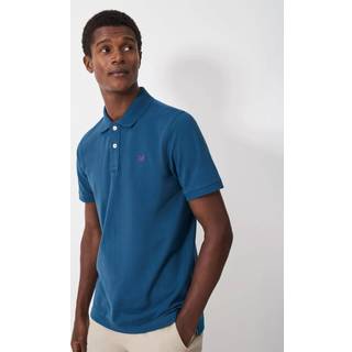 Crew Clothing Crew Clothing Blue Classic Pique Polo Shirt - Large