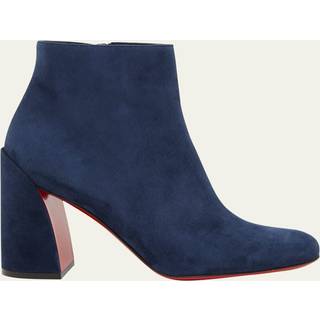 Christian Louboutin Turela 85 suede ankle boots - blue - EU 40