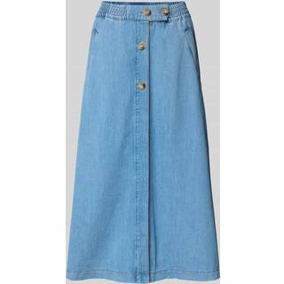 Mos Mosh Mmmarti Denim Skirt Nederdele 171220 Light Blue (32)