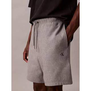 Cotton Terry Jogger Shorts - Grey - XS