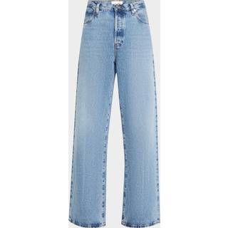 Frame Loose mid-rise wide-leg jeans - blue - 32