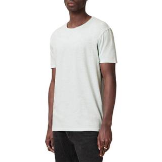 All Saints AllSaints Foam Green 100% Cotton Figure Shortsleeve Crew T-Shirt