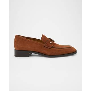 Christian Louboutin Chambelimoc leather loafers - brown - EU 42