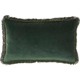 Truly Truly Emerald Fringe Lombard Cushion Cover