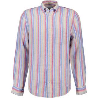 GANT Herre Regular fit flerstribet hørskjorte (XXXL)