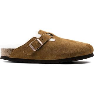 Birkenstock Boston Suede Shearling 1001141 Mink