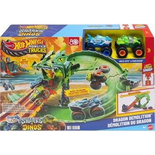 Hot Wheels: Monster Trucks Dragebane Sæt