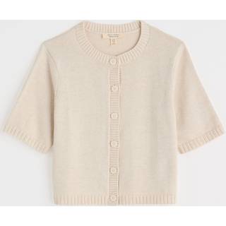 Seasalt Cornwall Seasalt Cornwall Natural Gillan Creek 100% Cotton Short-Sleeve Cardigan