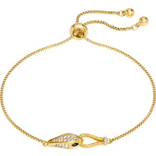 Jon Richard Jon Richard Gold Tone Snake Effect Toggle Bracelet