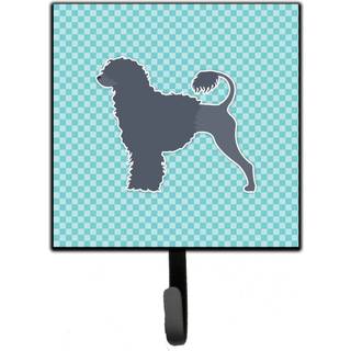 """" Caroline's Treasures Portuguese Water Dog Checkerboard Blue Leash eller Key Holder BB3768SH4 Small Multicolor """"