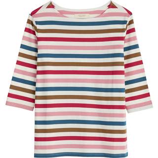 Seasalt Cornwall Seasalt Cornwall Pink Bolt 100% Cotton Sailor Top