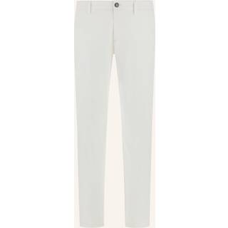 BOGGI MILANO Herren Hose weiß Slim Fit