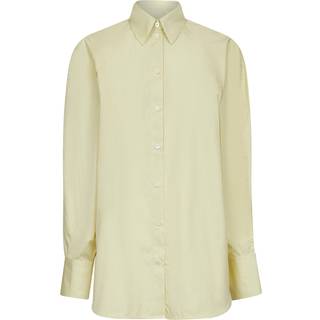 Toteme Cotton poplin shirt - yellow - S