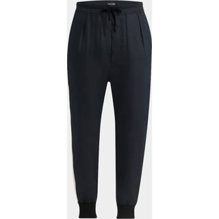 Tom Ford Cotton and silk twill sweatpants - black - EU 48