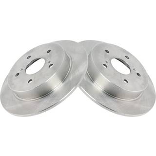 TRQ bagbremseotorer sæt solid kompatible med 2007-2013 Suzuki SX4