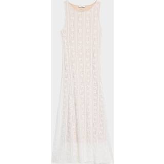 Vince Knitted midi dress - white - XXS