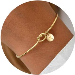 Turandoss armbånd til kvinder - knude armbånd til kvinder Dainty guld charme armbånd til kvinder indledende armbånd guldbelagt armbånd til kvinde