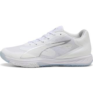 Puma Accelerate Turbo 4 Handball Shoes Unisex, White, Size 44.5, Shoes - Ash Gray - 44.5