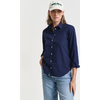 GANT Dame Regular fit klassisk poplin-skjorte (36)