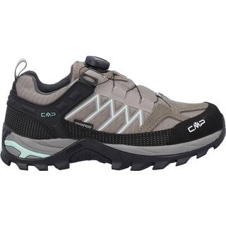 CMP Women's Rigel Low Fitgo Trekking Shoes WP Multisportsko Damer størrelse 42 farve sort/grå