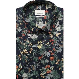 COMFORT FIT Shirt in navy printed