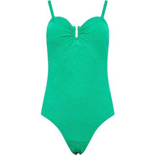 M & Co M & Co Green Texture Buckle Swimsuit