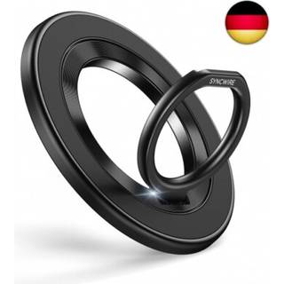 Syncwire opgraderet magnetisk telefonring indehaver til magsafe magnetisk mobiltelefon greb fingerring kickstand tosidet magnetisk kompatibel med