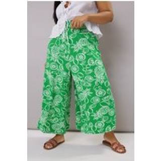 Yours Curve Fruit Tryk Midaxi Culottebukser46