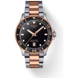 Tissot Seastar 1000 tofarvet ur med lænke -Ø40