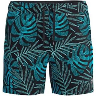 Men's Printed 16'' Redondo Edge Swim Shorts Black