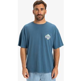 Quiksilver GH QS Crystal Jet S/S T-shirt Herrer størrelse M farve blå