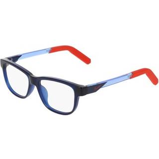 Nike Junior NIKE 5065 410 Optiske stel Bio-injekt Blå Firkantet Normal