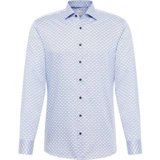 SLIM FIT Shirt in blue printed