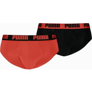 Men&#39;s Puma Briefs (2-Pack), Gray, Size 4, Clothing - Orange - 4