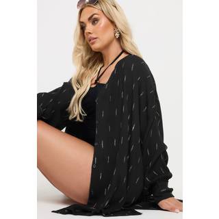 Yours Curve Yours Curve Stand Collar Beach Skjorter