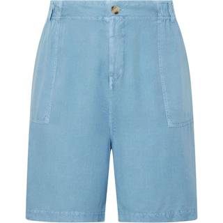Yours Curve Chambray shorts med elastisk talje44