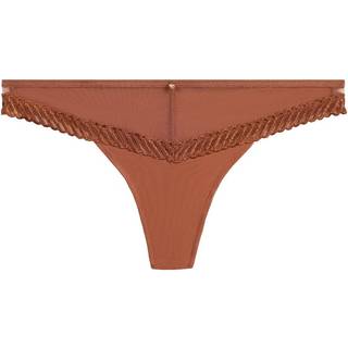 Aubade Sheer Emotion g-streng, brun, Størrelse: 44, Dame
