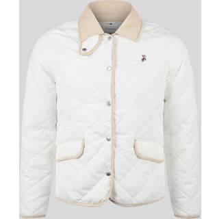 U. S. Polo Assn U. S. Polo Assn Dame Quiltet Jakke med Krave