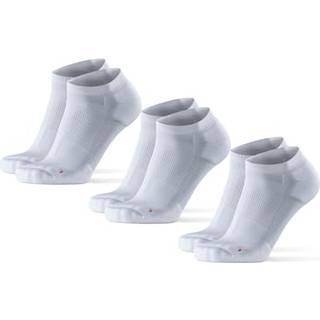 LOW-CUT RUNNING SOCKS FOR LONG DISTANCES - White / 43-47 / 3-Pack