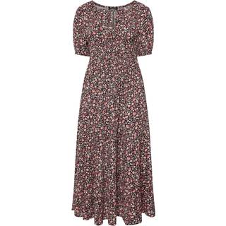 Yours Curve Yours Curve Black Boho Midaxi Dress