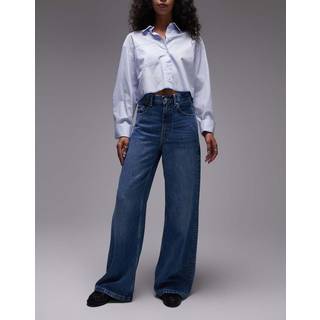 High Rise Wide Leg Jeans