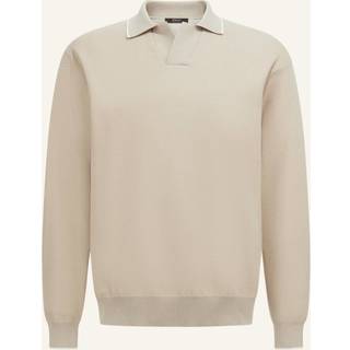 BOGGI MILANO Herren Pullover grün unifarben