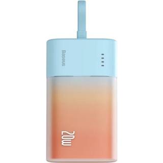 Baseus Popsicle powerbank 5200mAh 20W med lynkabel og sommerlige farver