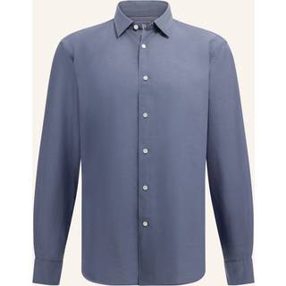 BOGGI MILANO Herren Hemd blau