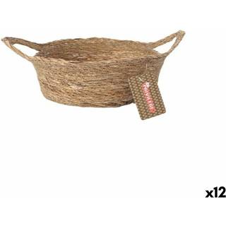 Multibrug kurv Privilege Brun flet ø 22 x 8 cm (12 enheder)